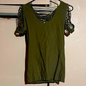 Brand news top with slits